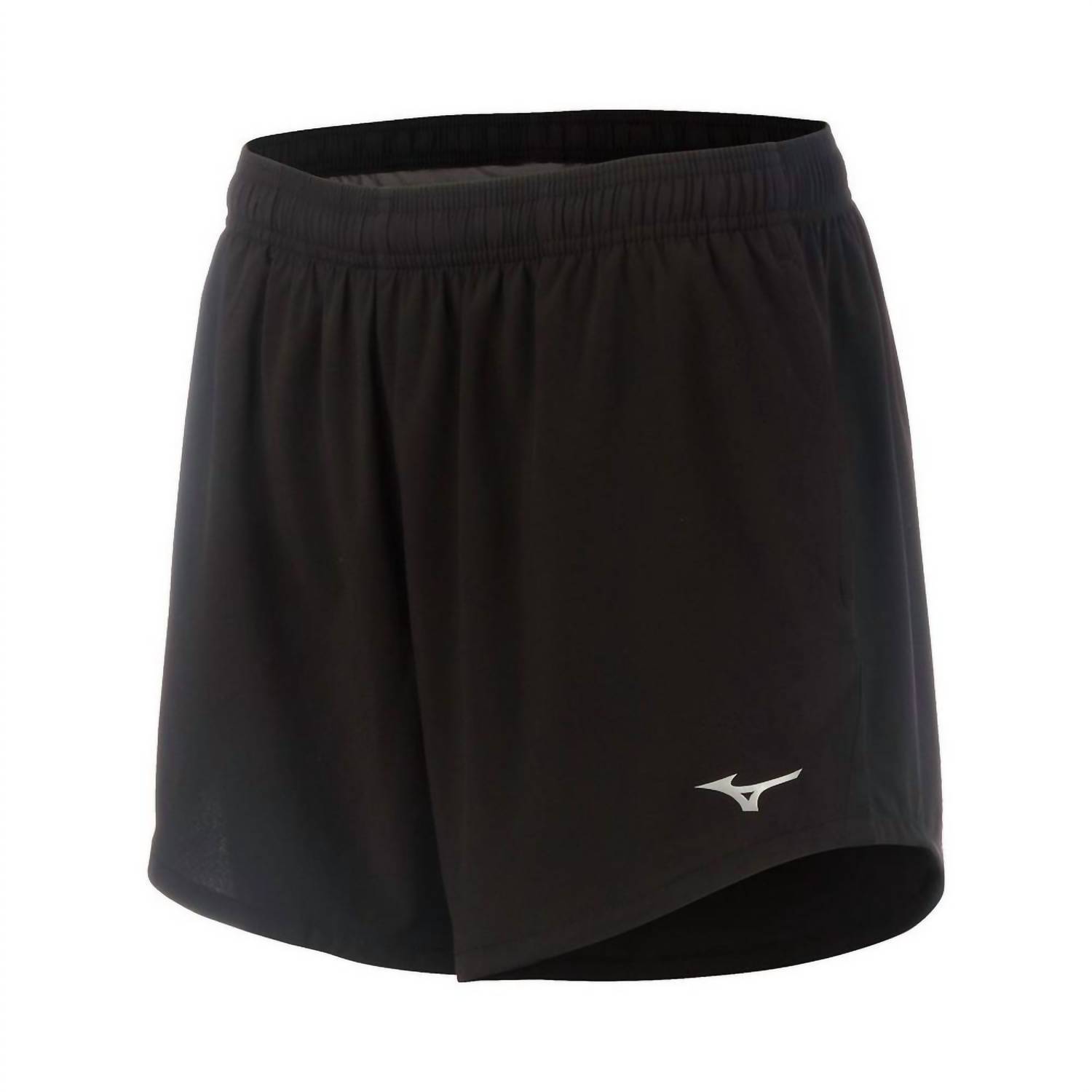 New Mizuno Womens Infinity 5 Inch Short In Black
